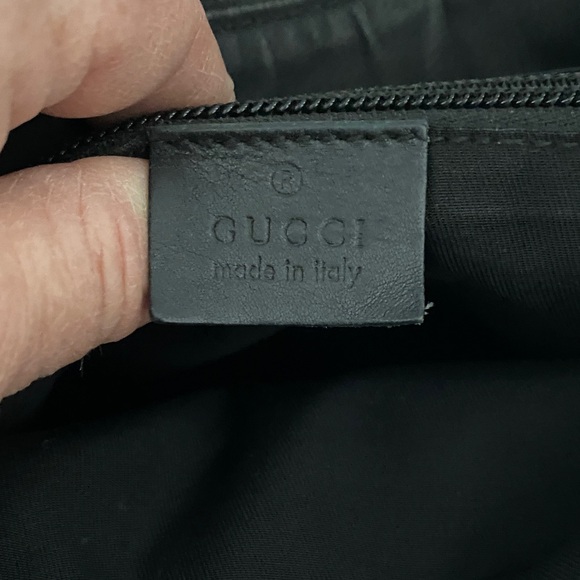 Gucci GG Black Canvas Messenger/Crossbody Bag with Dust Bag - Picture 2 of 13